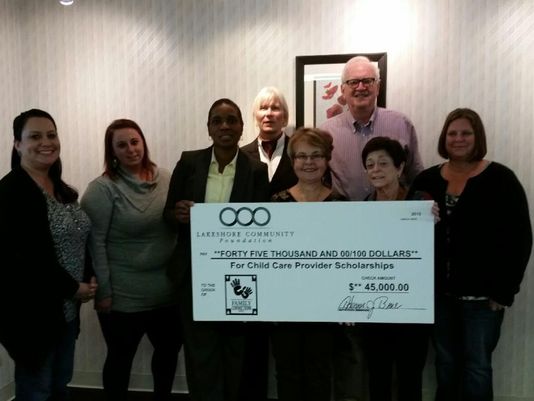 Family Connections receives a generous donation!